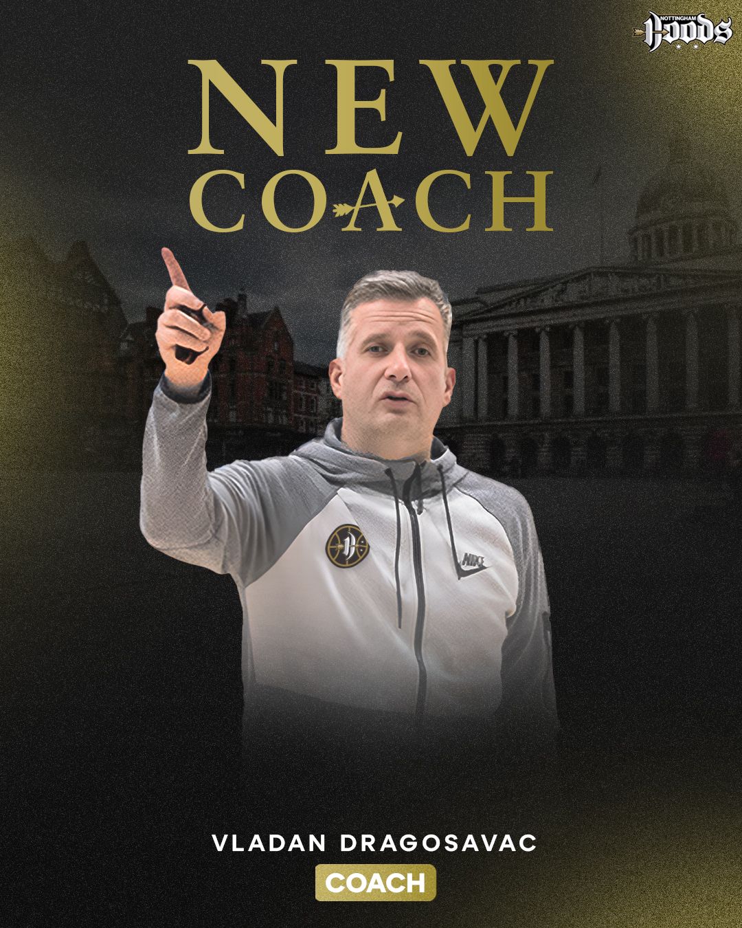 Vladan Dragosavac becomes the Hoods Head Coach
